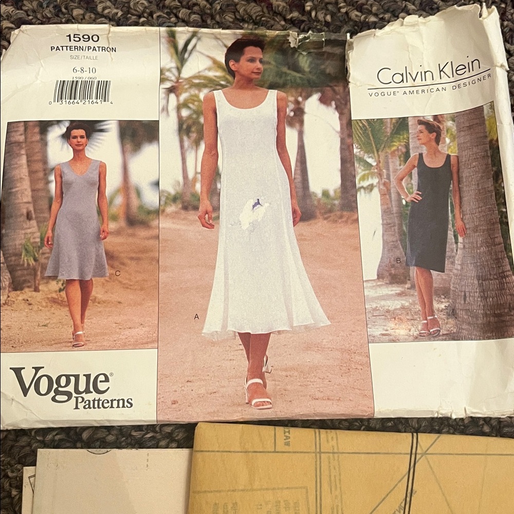 Calvin Klein Women's Basic Slip Dress - Sz 6-10 UNCUT